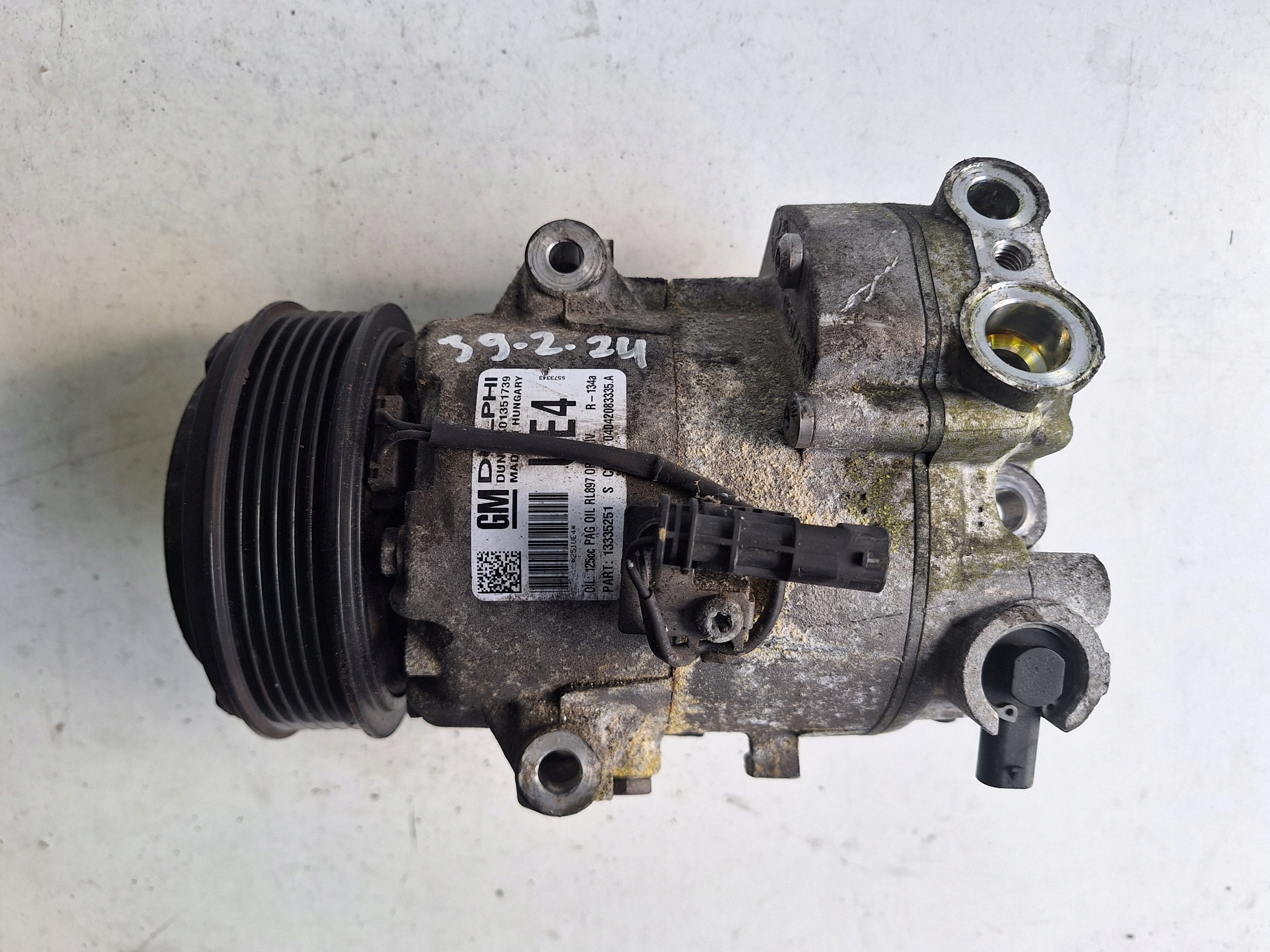 OPEL compressor; compressor AC 13335251