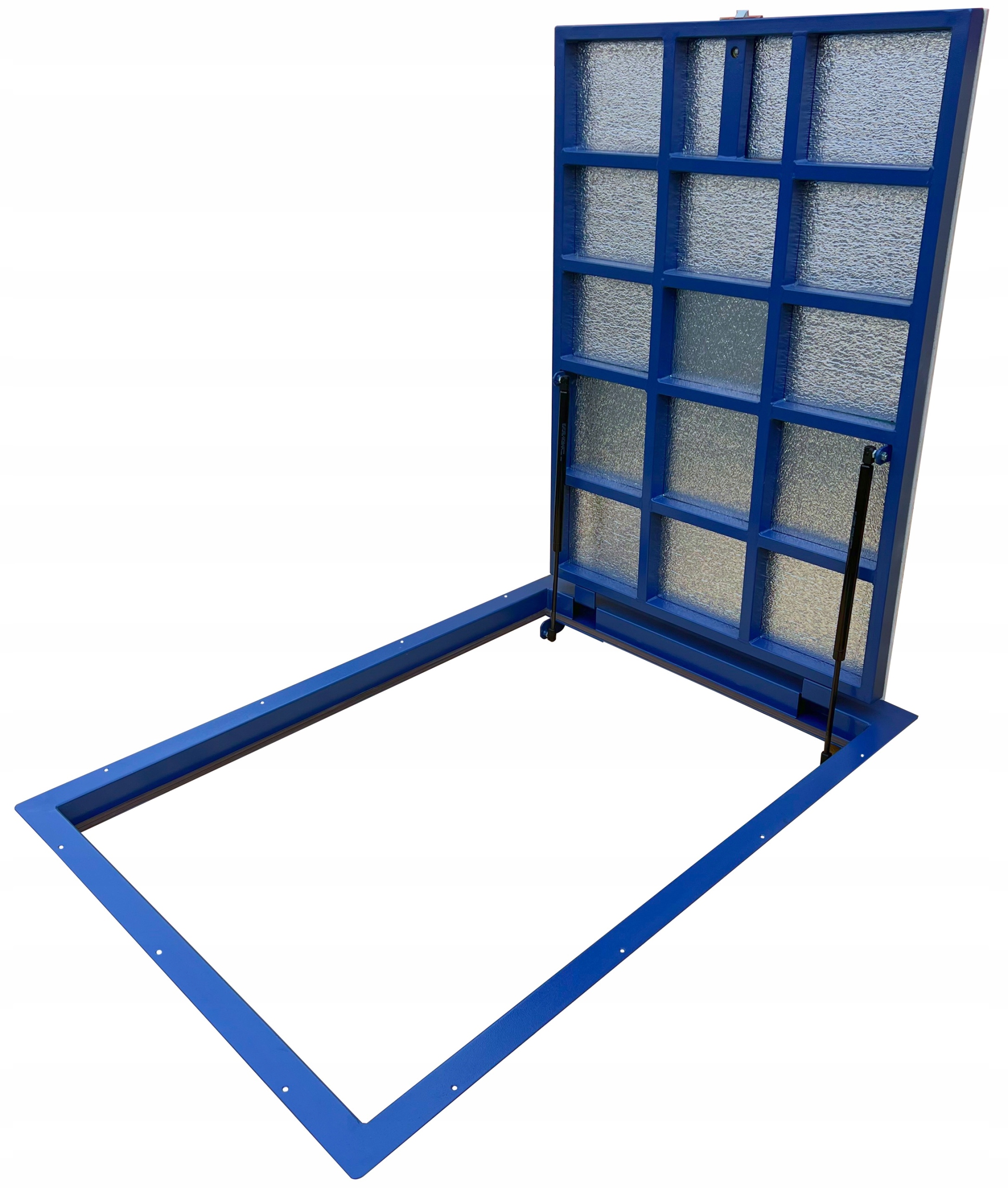 Poklop do pivnice Podlahový poklop 80 x 70 cm Hermetická vôňa Termoizolačný