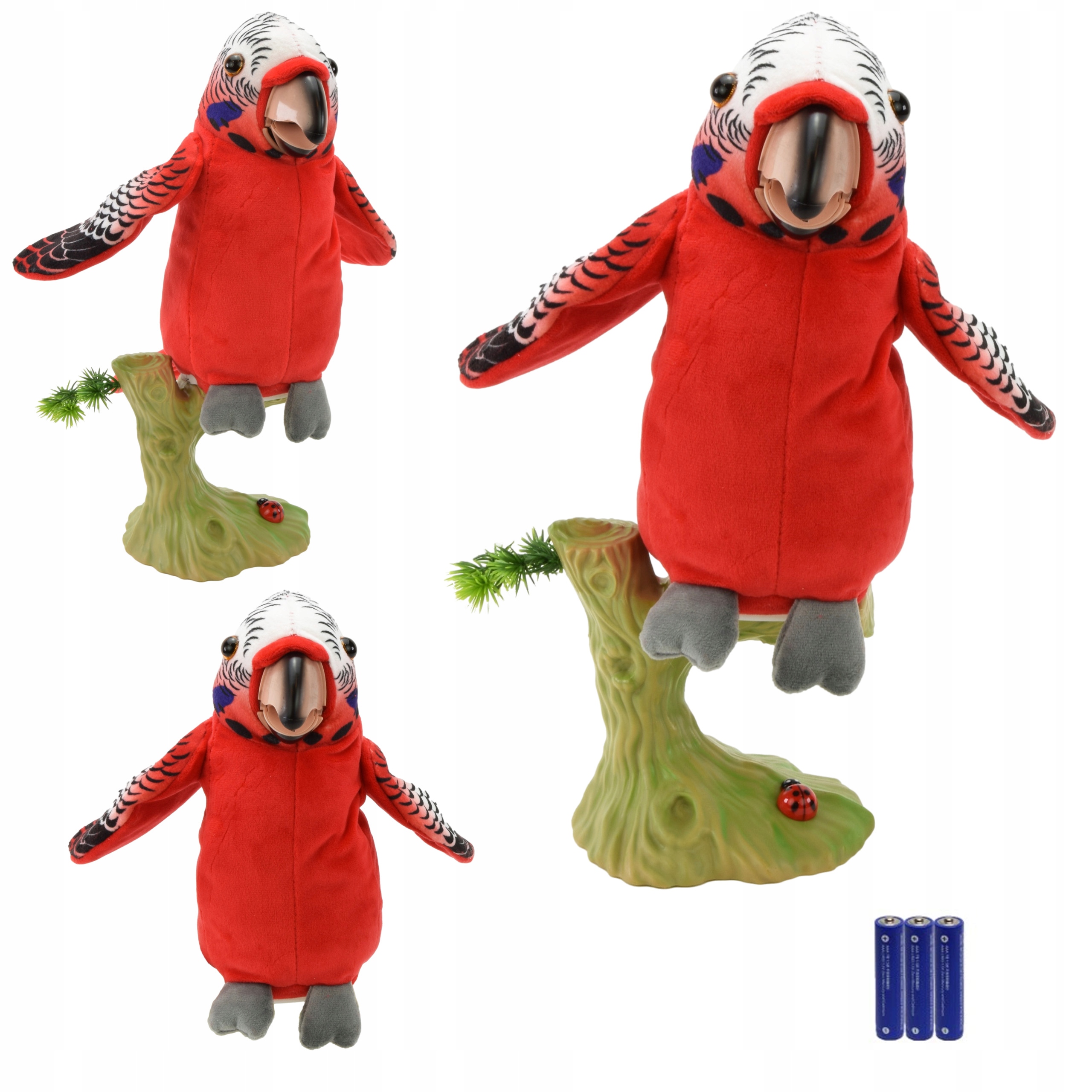 

Papuga Interaktywna Zabawka Powtarza Słowa Tańczy