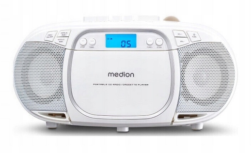 Radioodtwarzacz Medion MD44176 biały