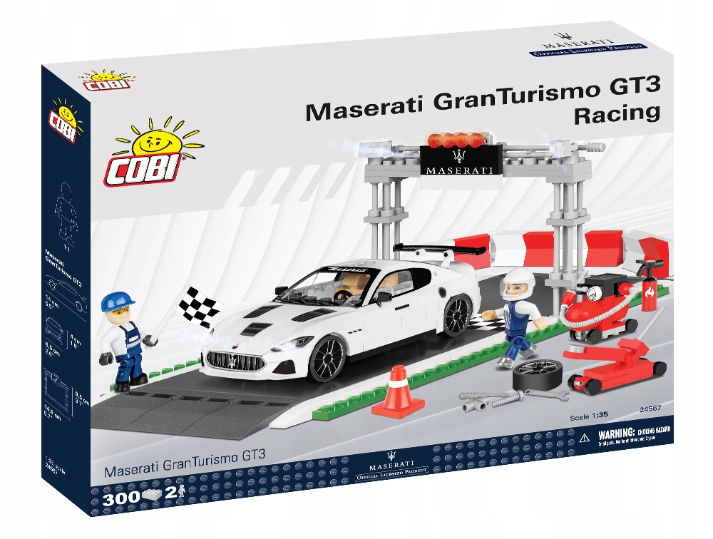 COBI 24567 MASERATI GranTurismo GT3 Racing Rodzaj zestaw