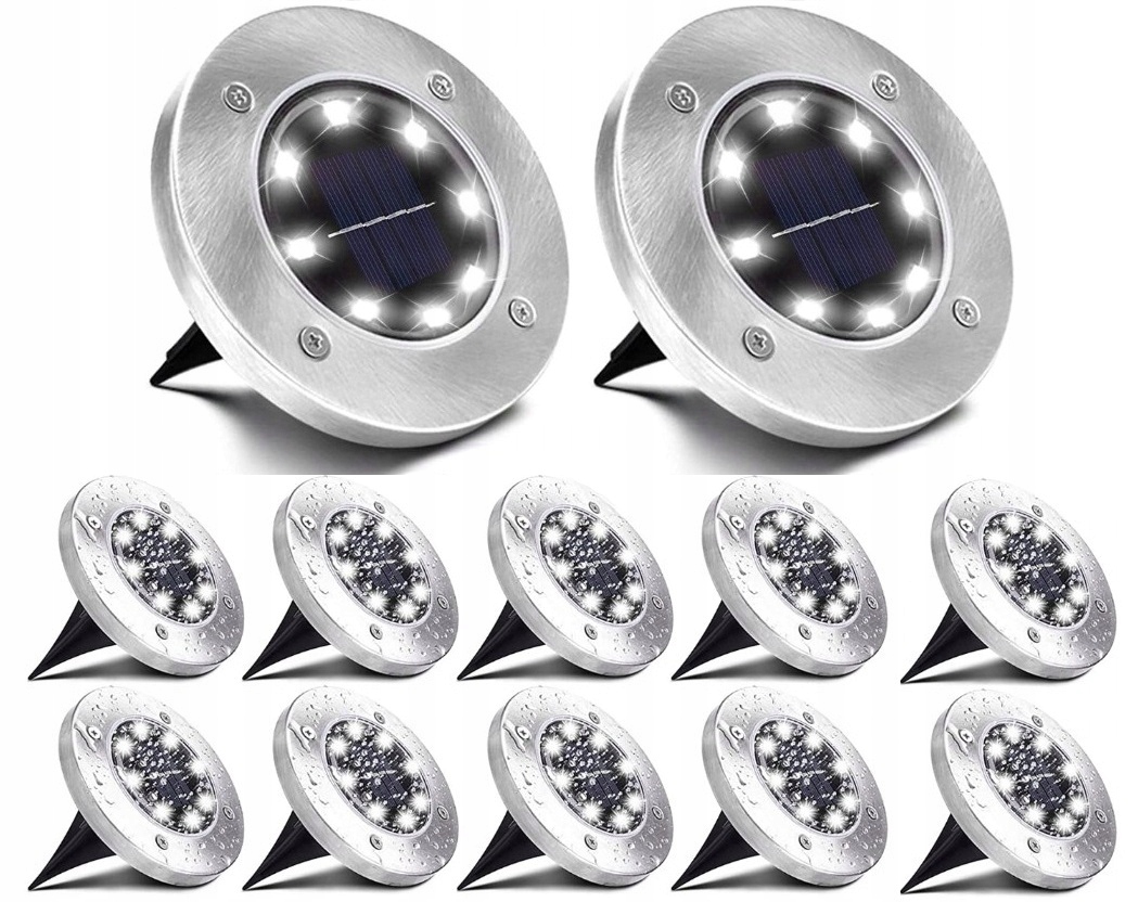 

Lampa Solarna Led Ogrodowa Najazdowa Gruntowa x 12