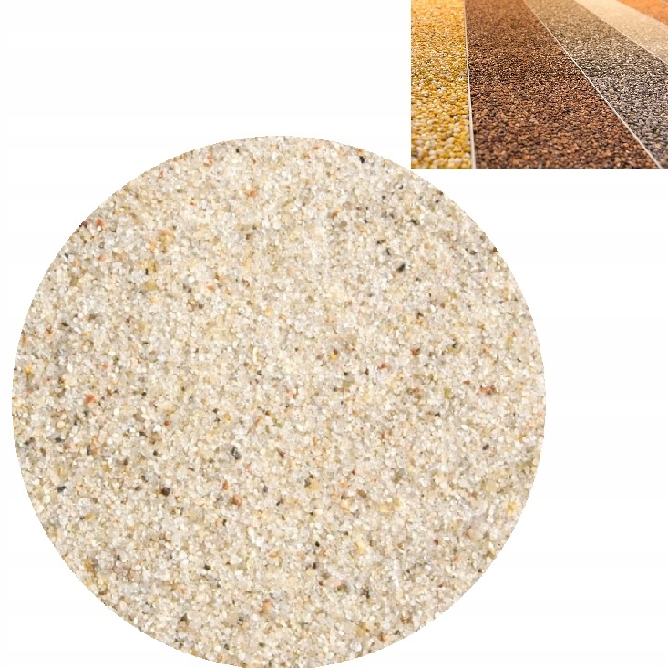 PIASEK KWARCOWY DO ŻYWICZNYCH POSADZEK FRAKCJA 0,1-0,5 mm 19,5kg