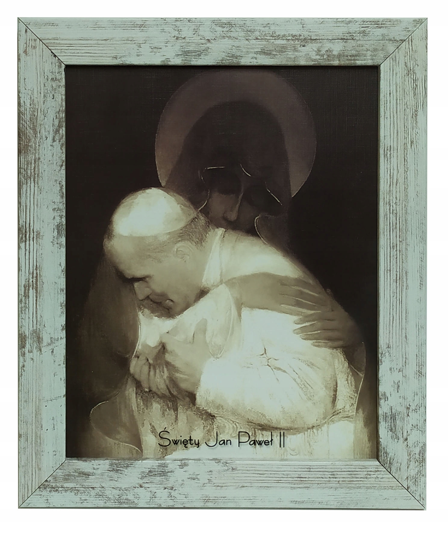 

Święty Obraz Papieża Jana Pawła II 25X30 Sepia