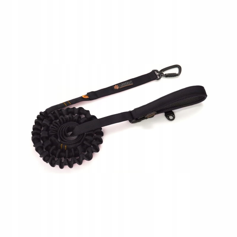 Levně Vodítko pro psa s tlumičem JoQu Ultra Strong Runners černá