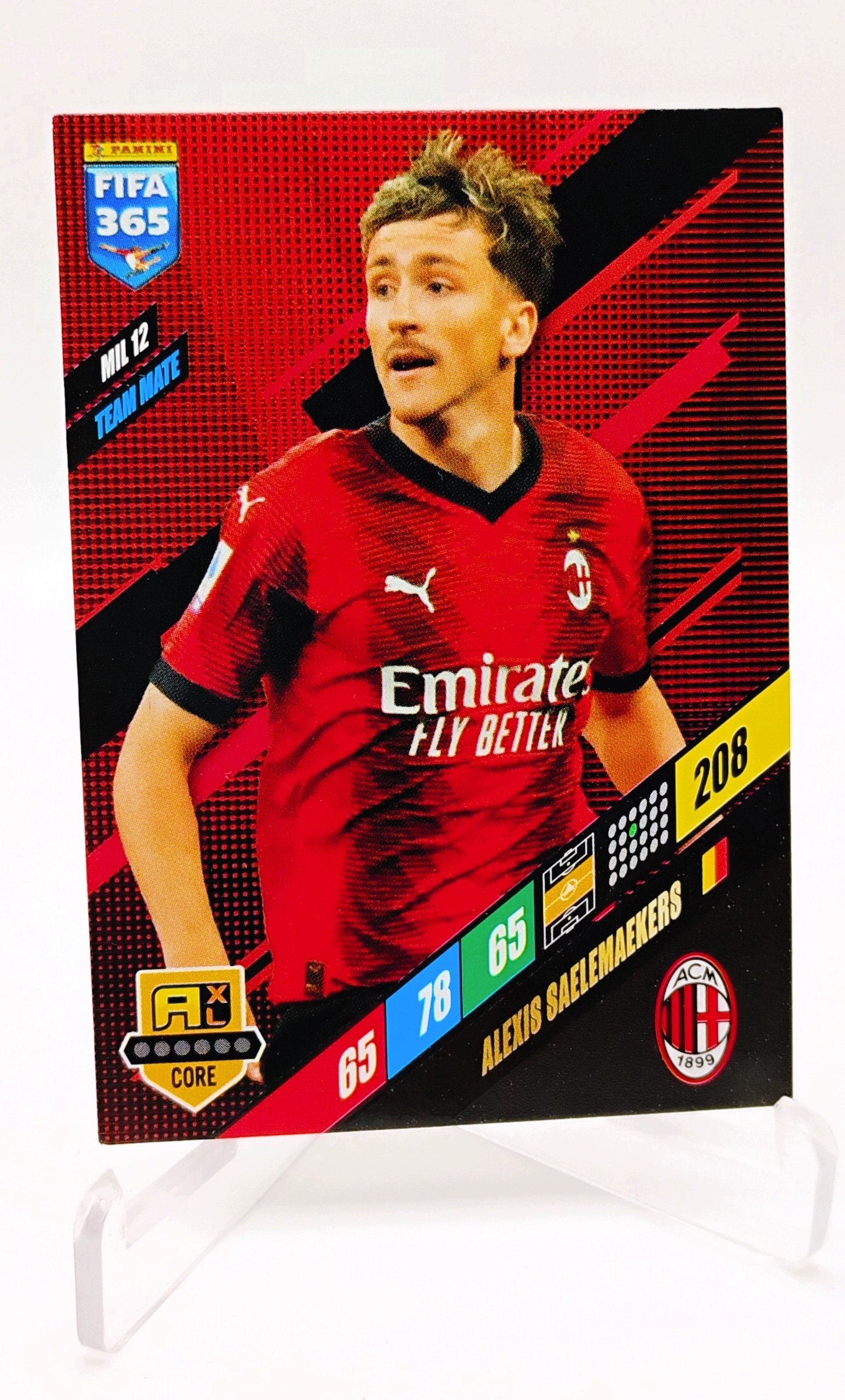 Panini Fifa 2024 Base Card MIL12 Alexis Saelemaekers Ac Milan