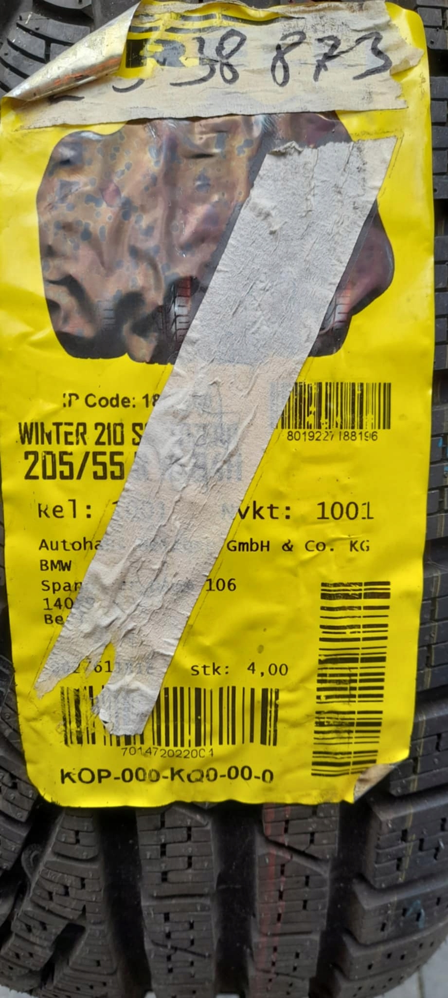 PIRELLI SOTTOZERO WINTER 210 205/55R16 94H XL