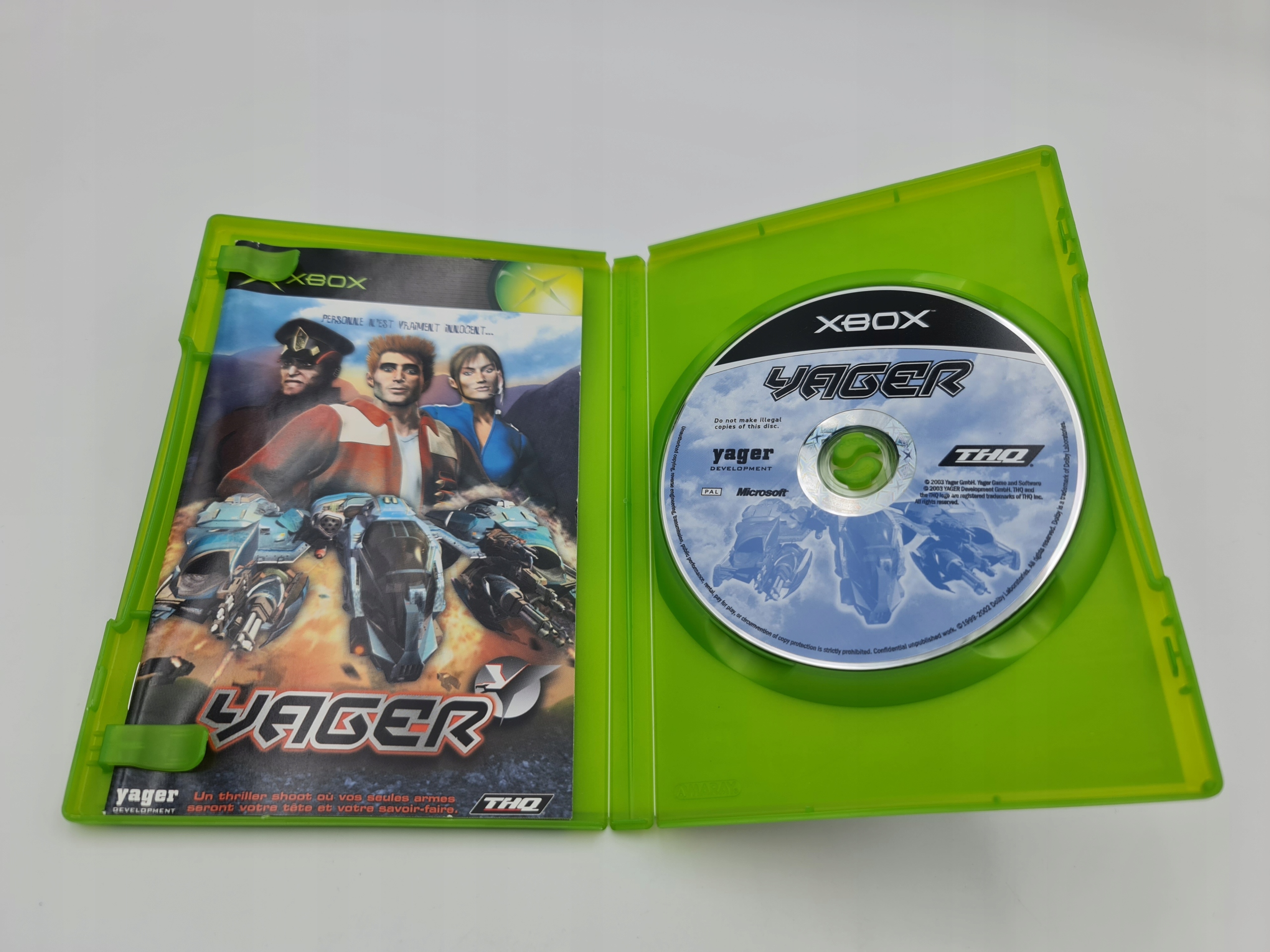 XBOX YAGER Tematyka gry akcji