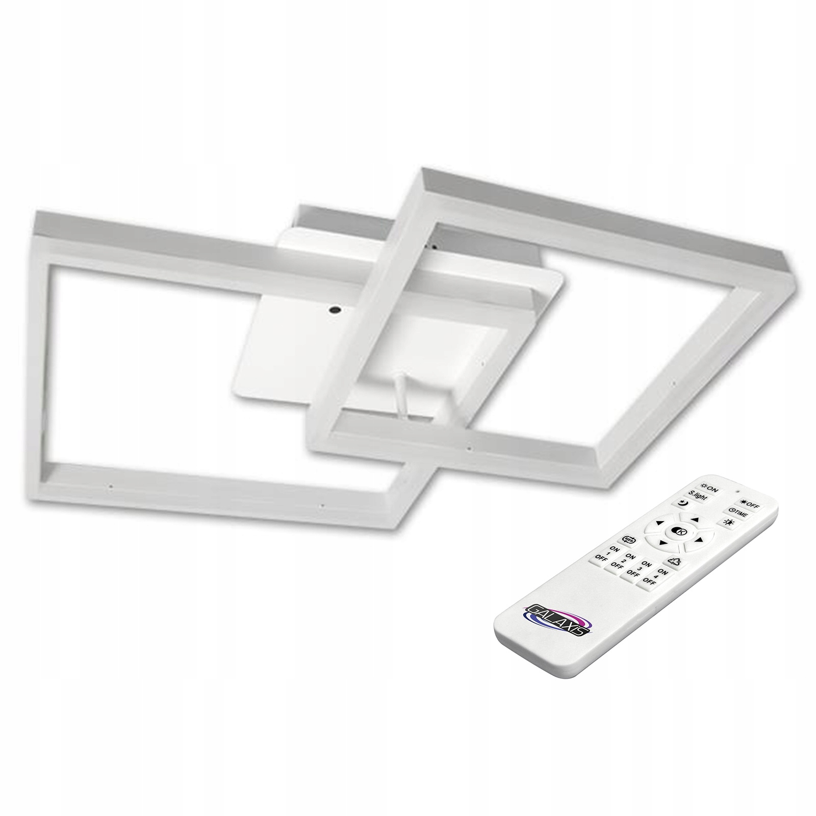 stropní svítidlo Led Moderní lustr Stropní Svítidlo 70W Cct Bílá Galaxis Dálkový Ovladač