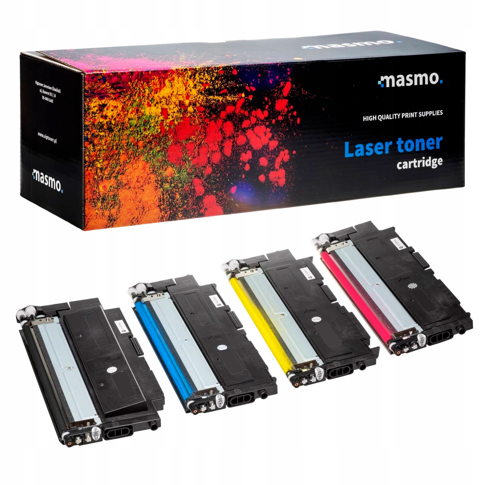 4 x Toner pro Samsung C430W C480W C480FW CLT-K404S