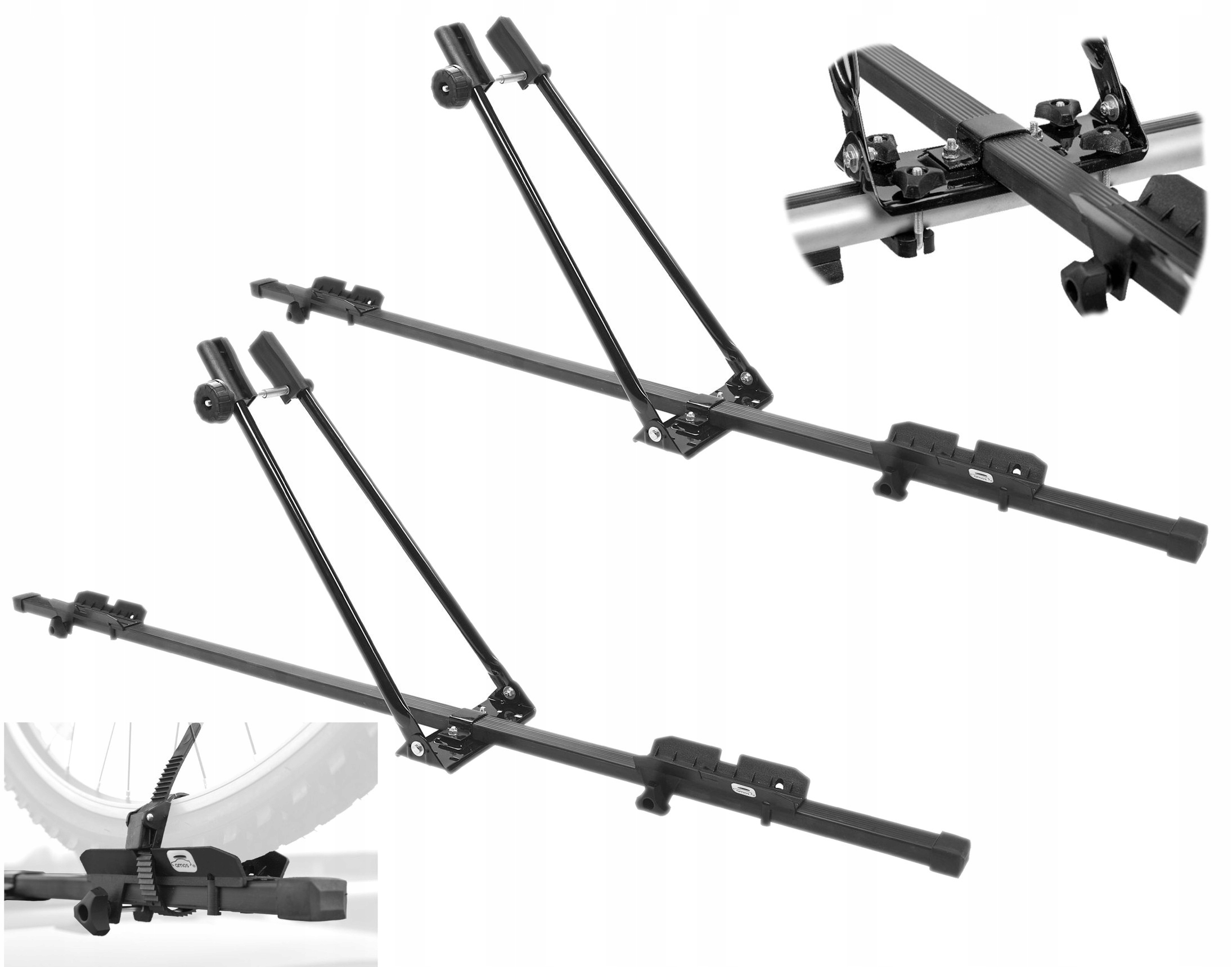 2X AMOS багажник на крышу велосипедное крепление на крышу