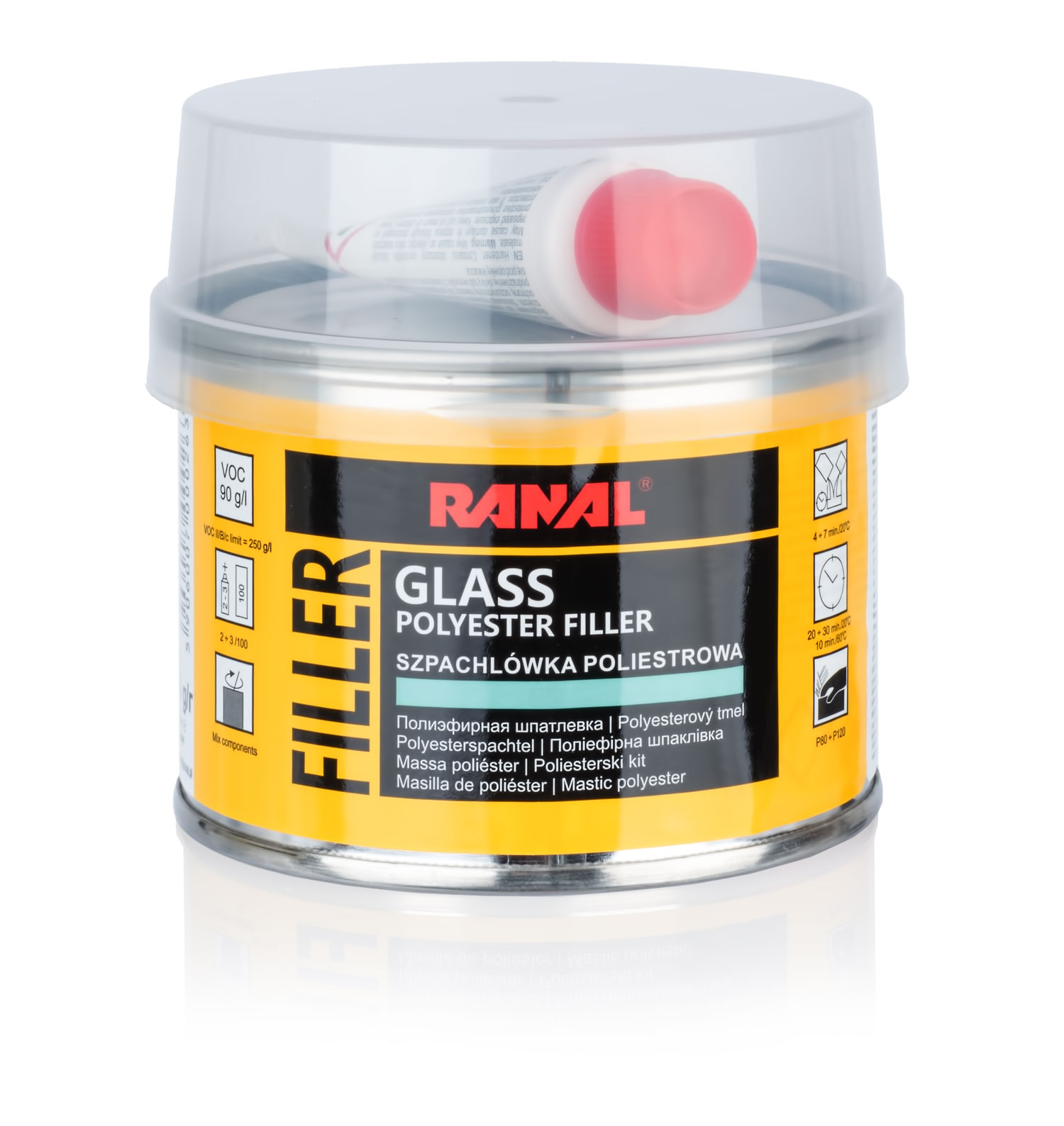 Szpachlówka Szpachla z Włóknem Szklanym 250g RANAL Producent Ranal