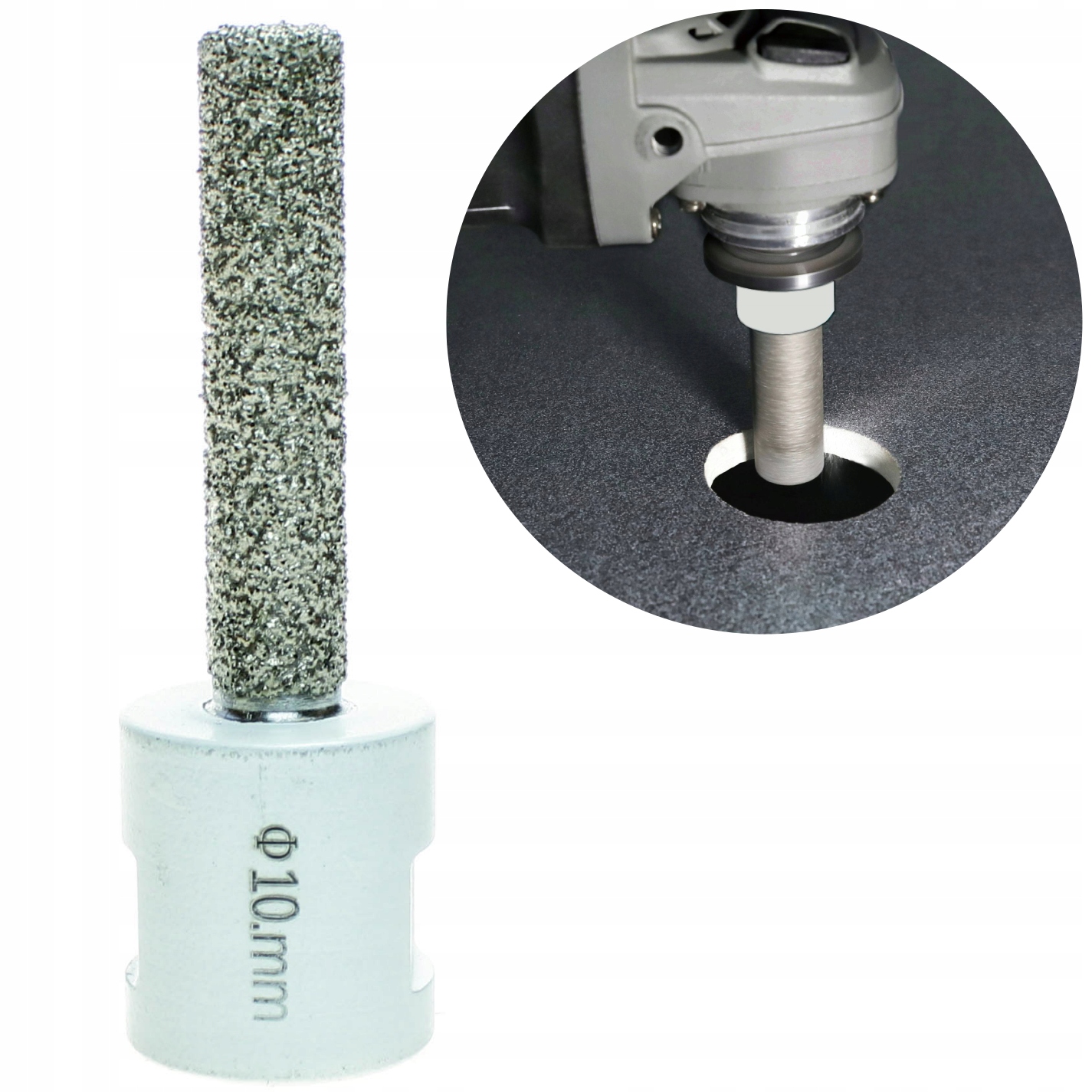 

Frez Diamentowy Walcowy Gresu Płytek M14 10MM