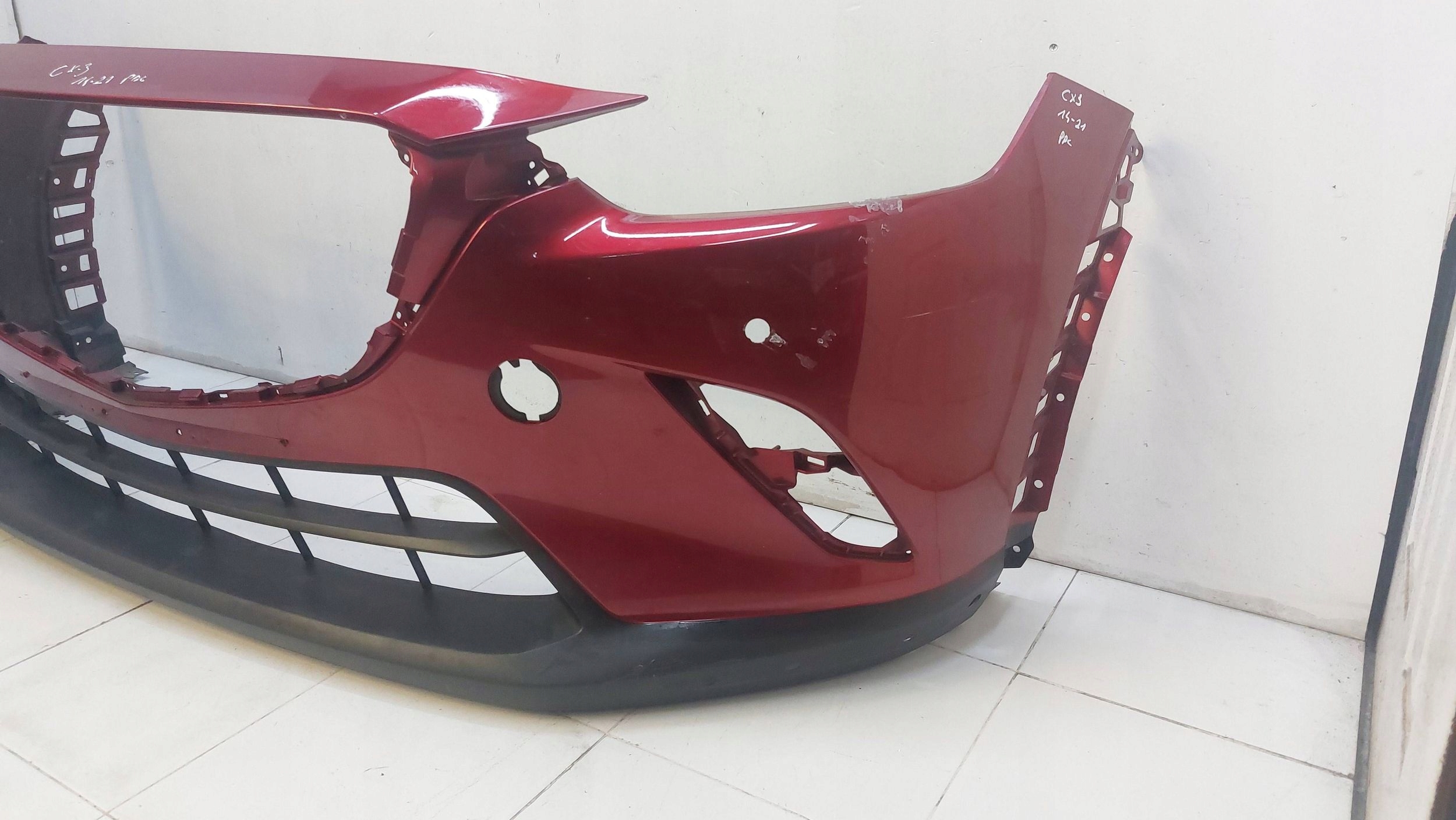 MAZDA CX3 CX-3 14r> bumper front PDC