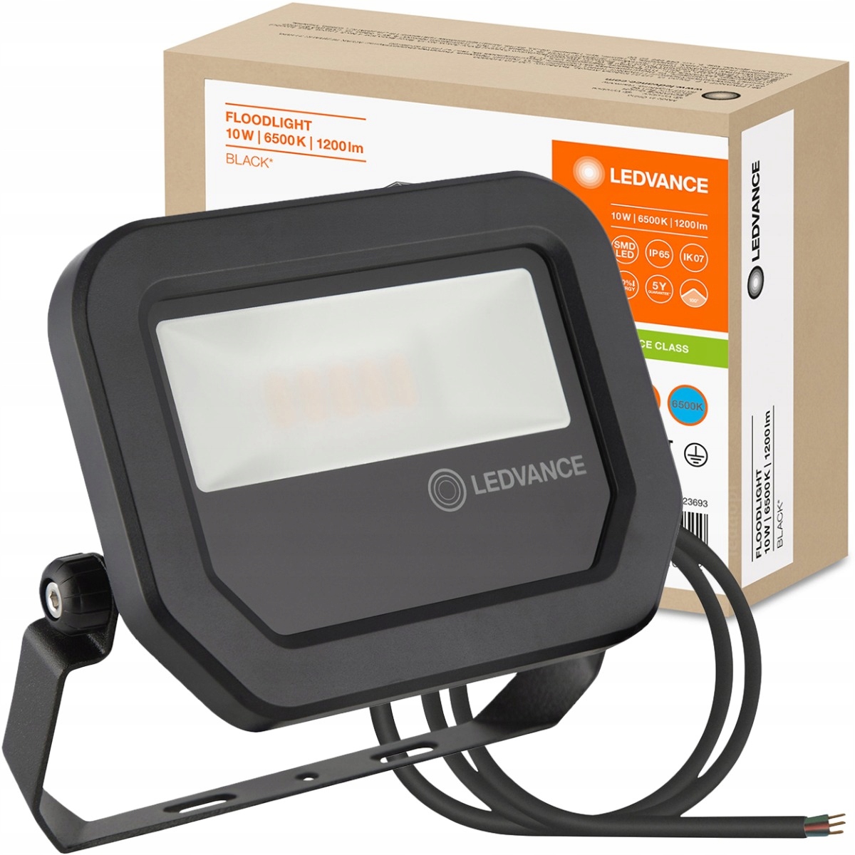 Naświetlacz HALOGEN LED 10W 6500K Czarny LEDVANCE