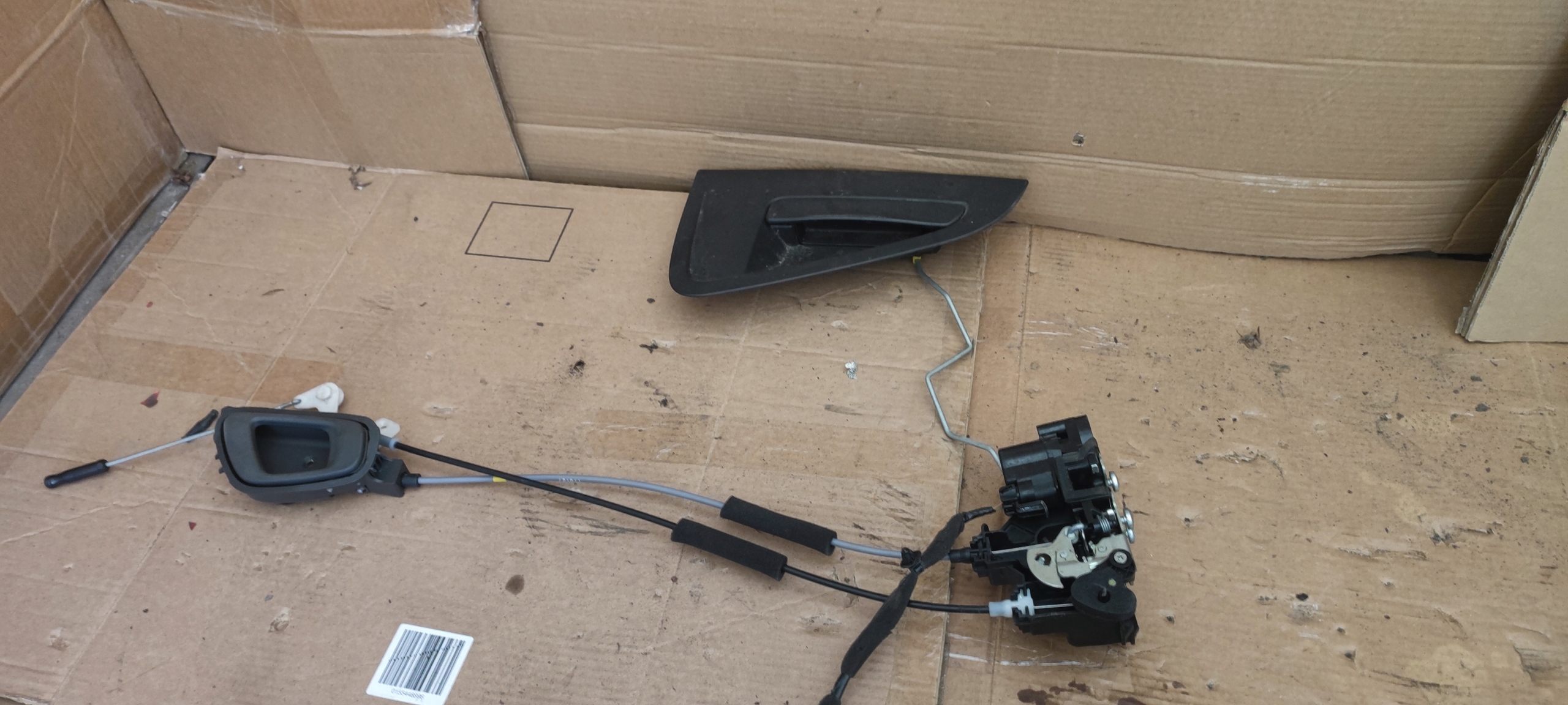 CHEVROLET SPARK M300 lock door right rear part handle ropes complete