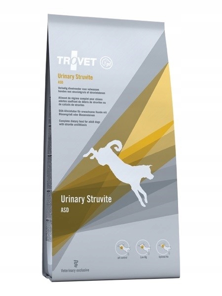 Levně Trovet Anti-struvite Diet Asd s kuřecím masem suché krmivo pro psy 12,5 kg