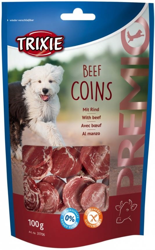 

Trixie 31706 Premio Beef Coins -100g