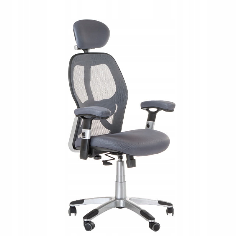 Fotel biurowy ergonomiczny CorpoComfort BX-4144 Szary