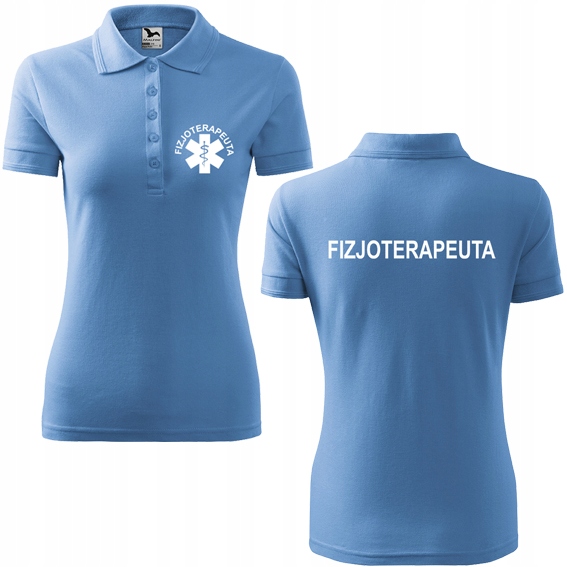 

Damska Koszulka polo Fizjoterapeuta rozm. L 15