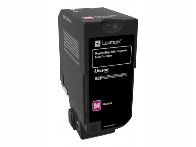 Toner Lexmark CS725 Magenta s vysokou výťažnosťou pre firmy (12K) 74C2HME