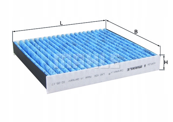 Салонні фільтри MAHLE LAO 436