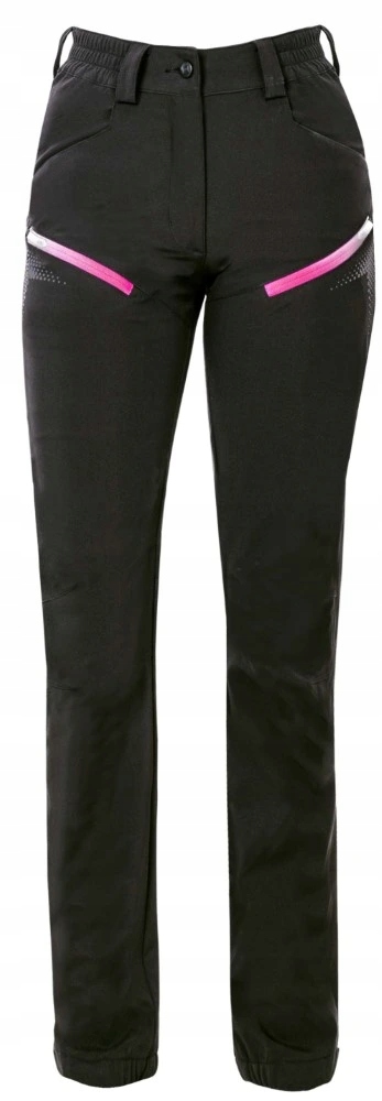 Dámské softshellové kalhoty Ardon Creatron černo-růžová 38