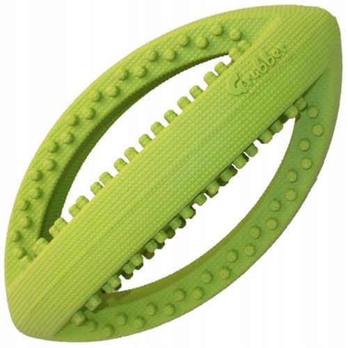 

Gryzak wzmocniony Zabawka Psa Grubber rugby