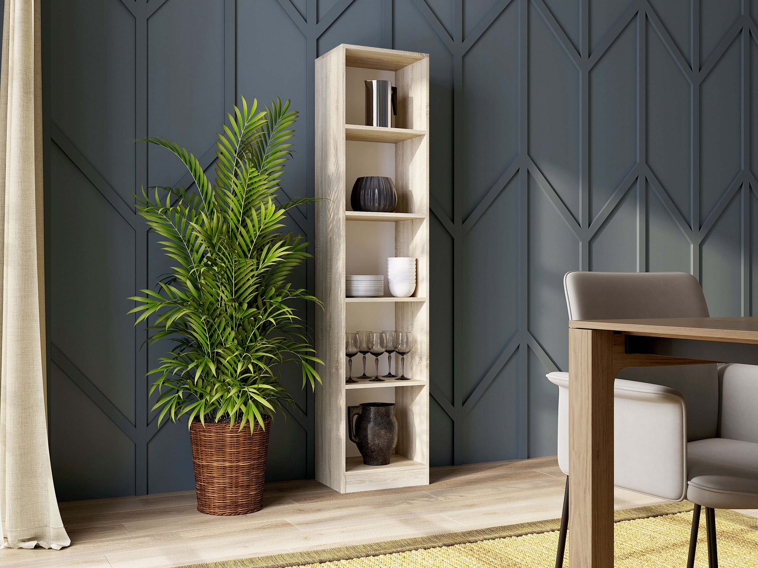 REGAŁ 40CM PÓŁKA SZAFKA KSIĄŻKI SEGREGATORY SONOMA Kod producenta R40 SONOMA