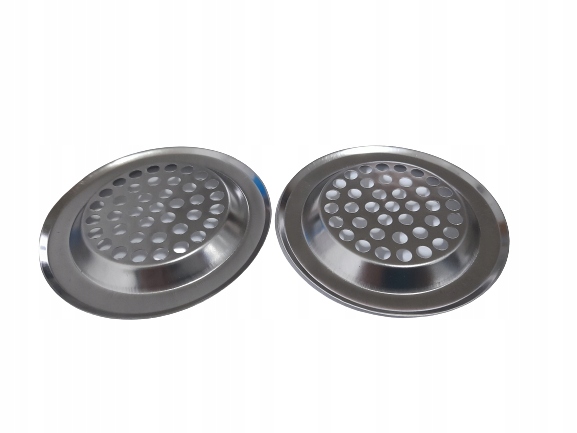Metalowe sitka do zlewu 2 szt. Kolor srebrny