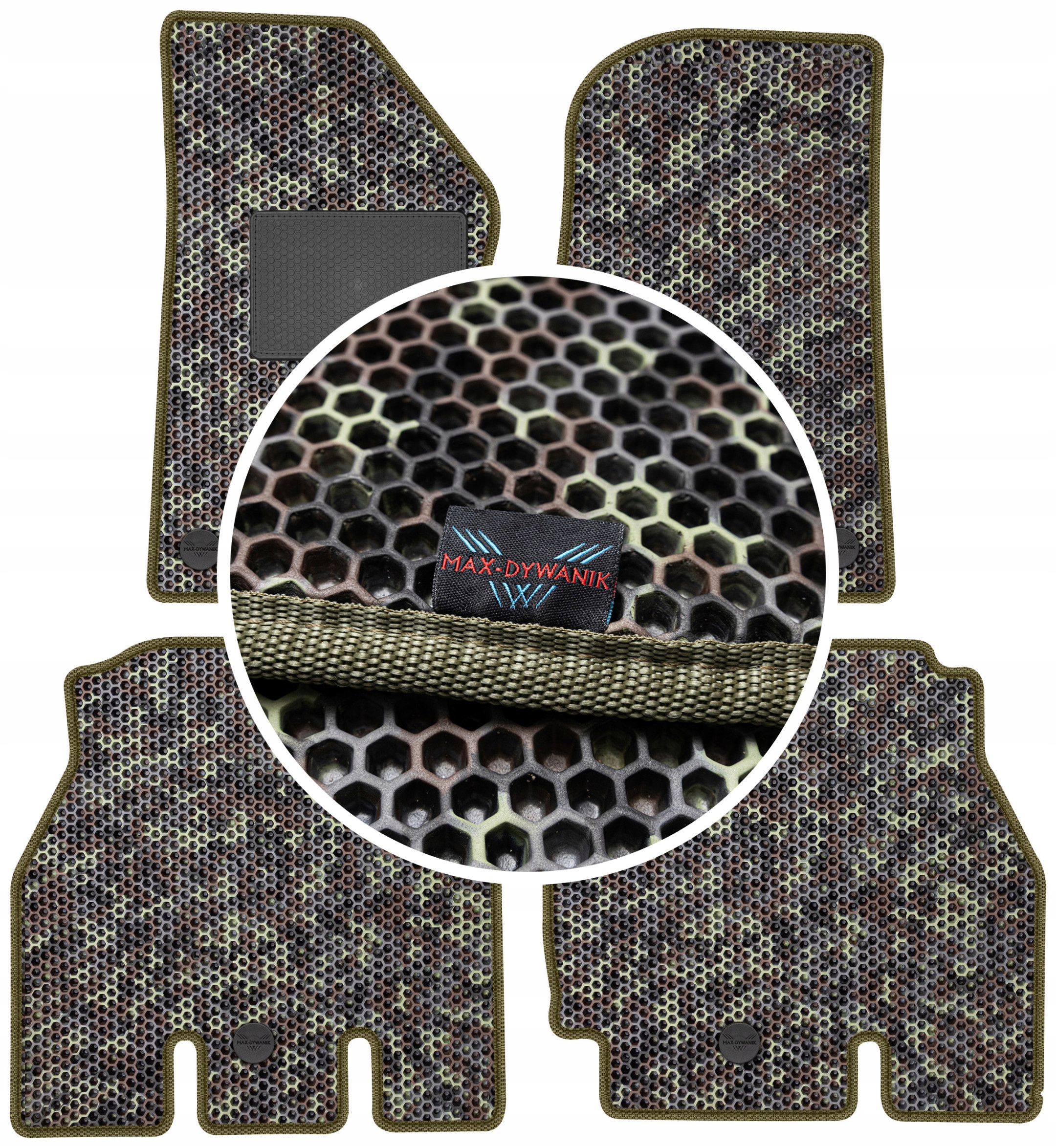 Jeep Wrangler IV Suv 2019 Gumové rohože Eva Moro