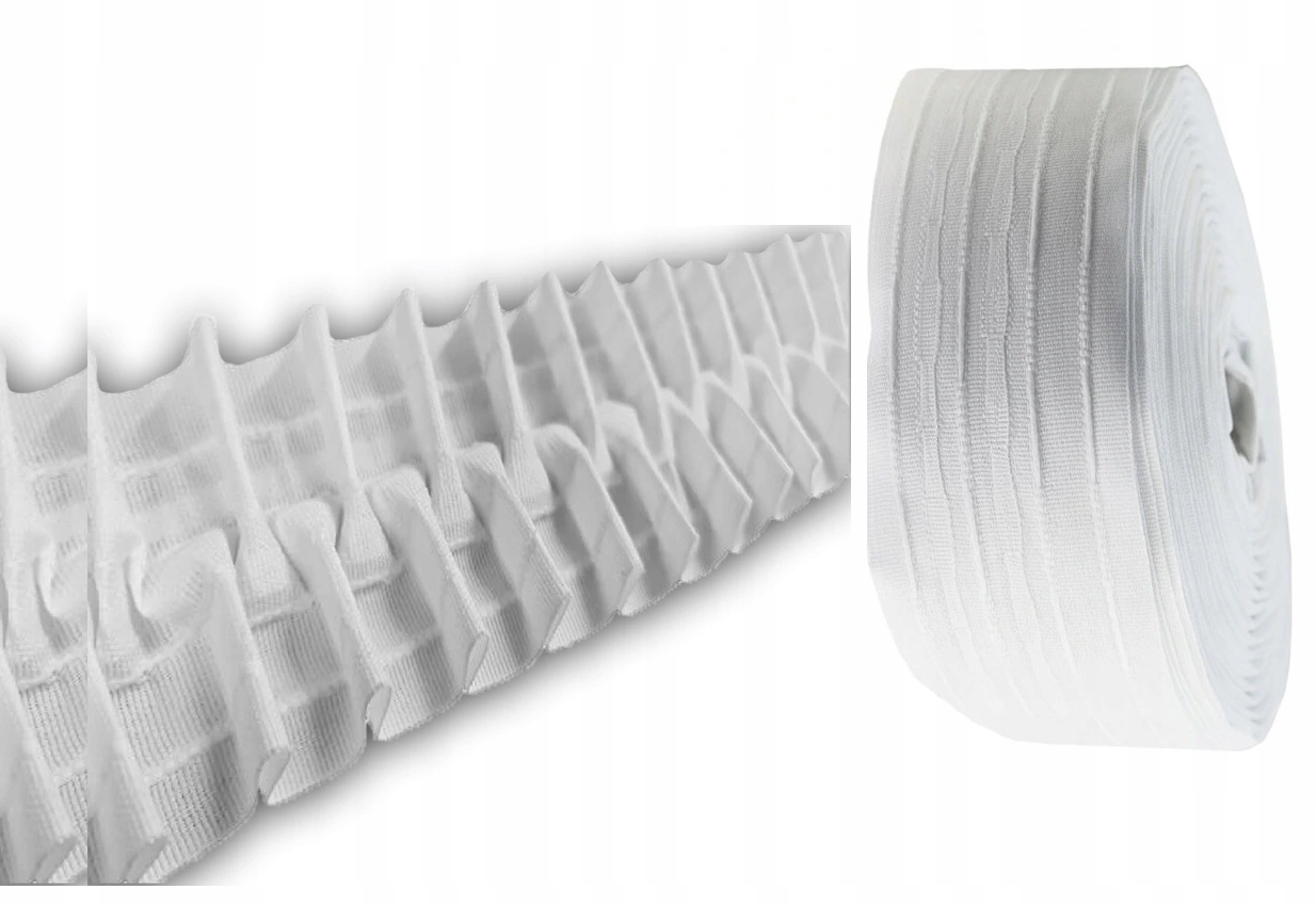 TAŚMA MARSZCZĄCA 6 CM BAWEŁNA Z3 SMOK 50 METRÓW ROLKA