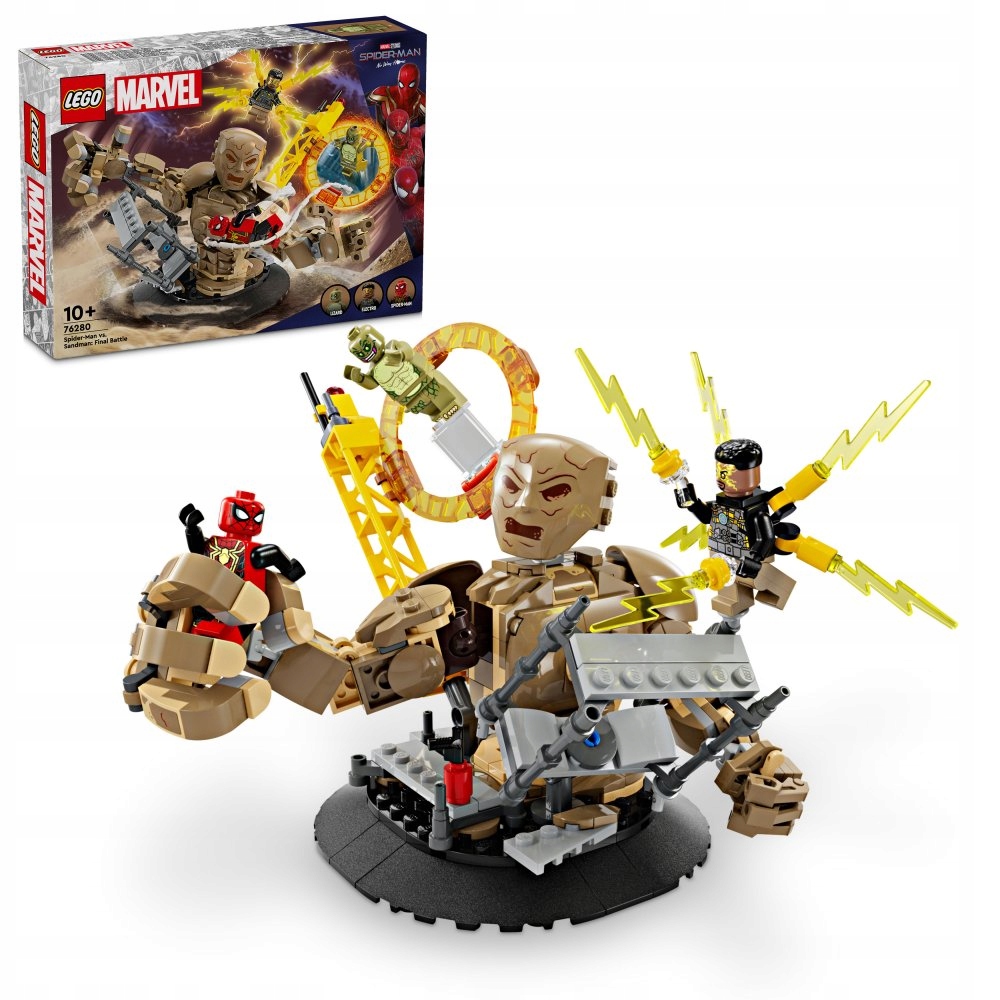 Lego Marvel 76280 Spider-Man vs. Sandman: Poslední bitva