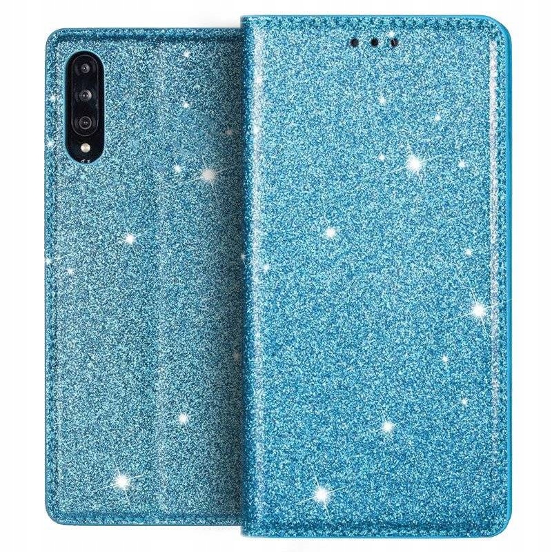

Etui z klapką brokatowe Huawei Y5P