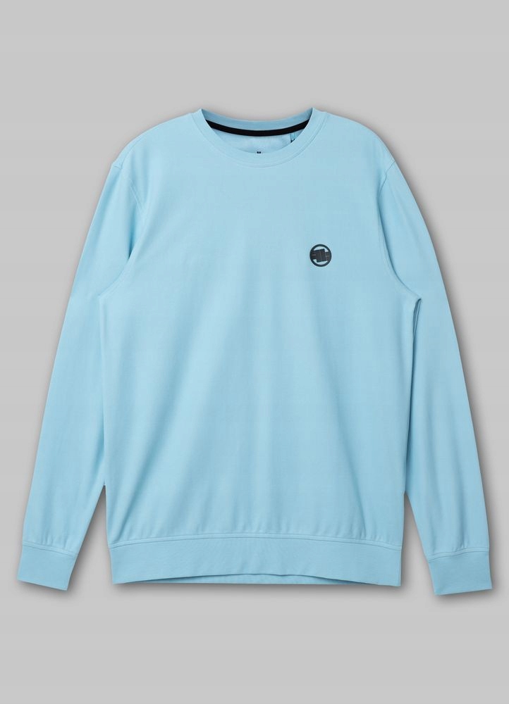 Pánská mikina bez kapuce Pitbull s dlouhým rukávem Pique Rockey Crewneck