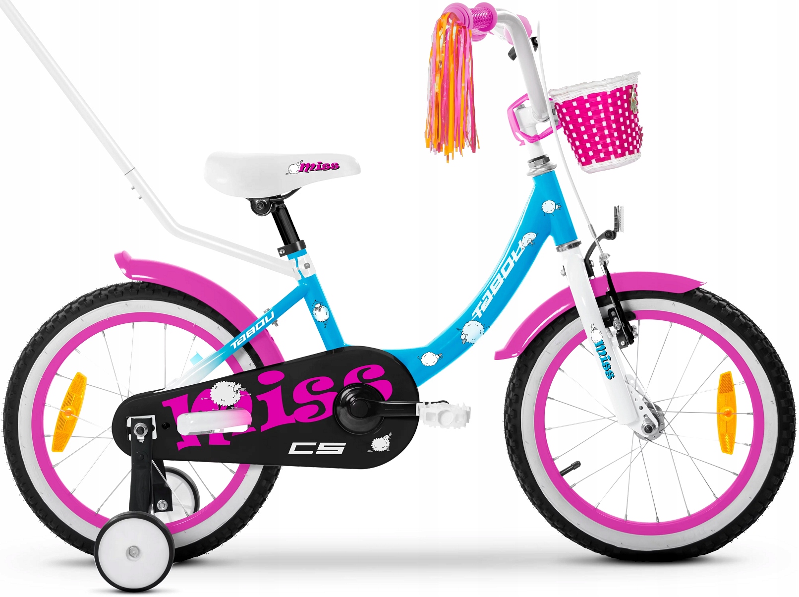 Rower dziecięcy Tabou Miss 20" Cs Alu blue white