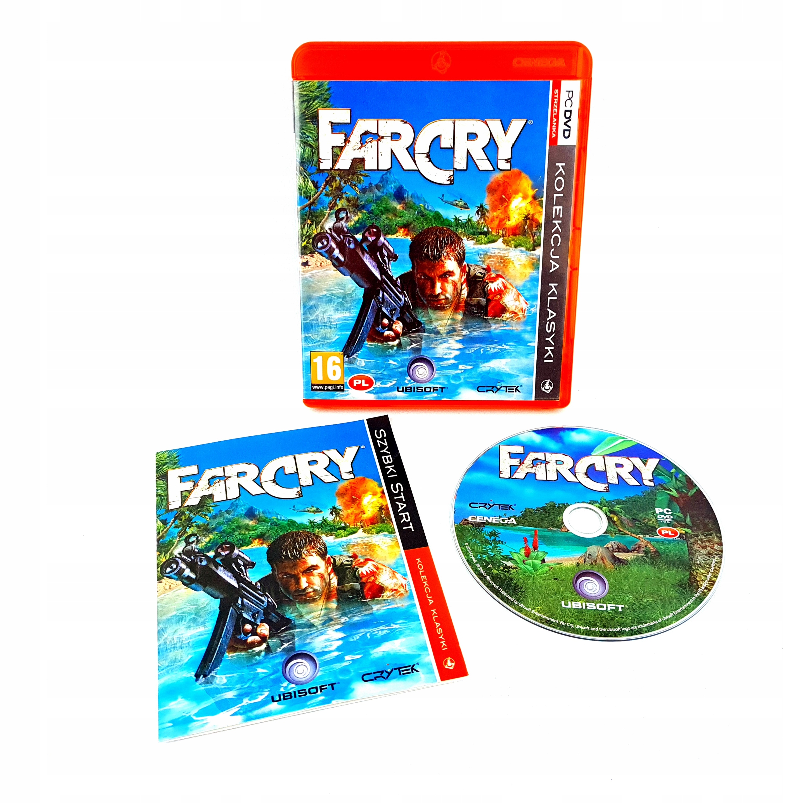 FAR CRY 1 I PIERWSZA CZĘŚĆ POLSKA WERSJA FARCRY PL - Stan: używany 197 ...