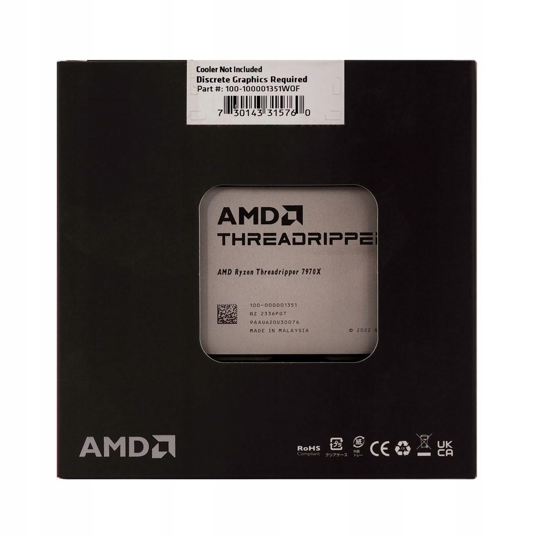 Amd Ryzen Threadripper 7970X 32C/64T 4.0Ghz 5.3 GHz Turbo Socket sTR5 Tdp