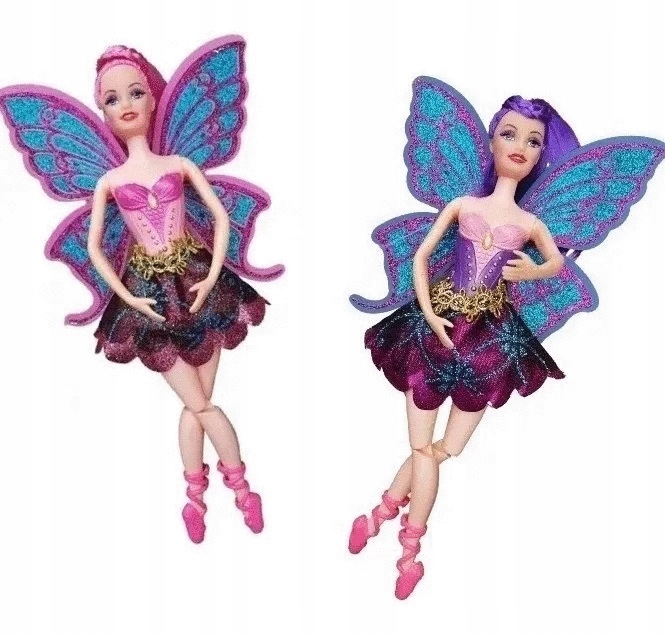 

Lalka Motyl Baletnica Ze Skrzydłami 30cm