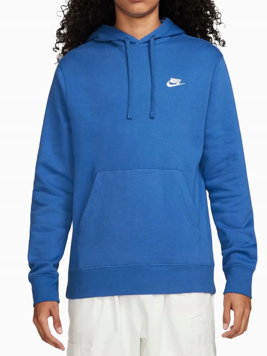 pánská mikina Nike Sportswear BV2654-480 modrá s kapucí bavlněná, velikost M