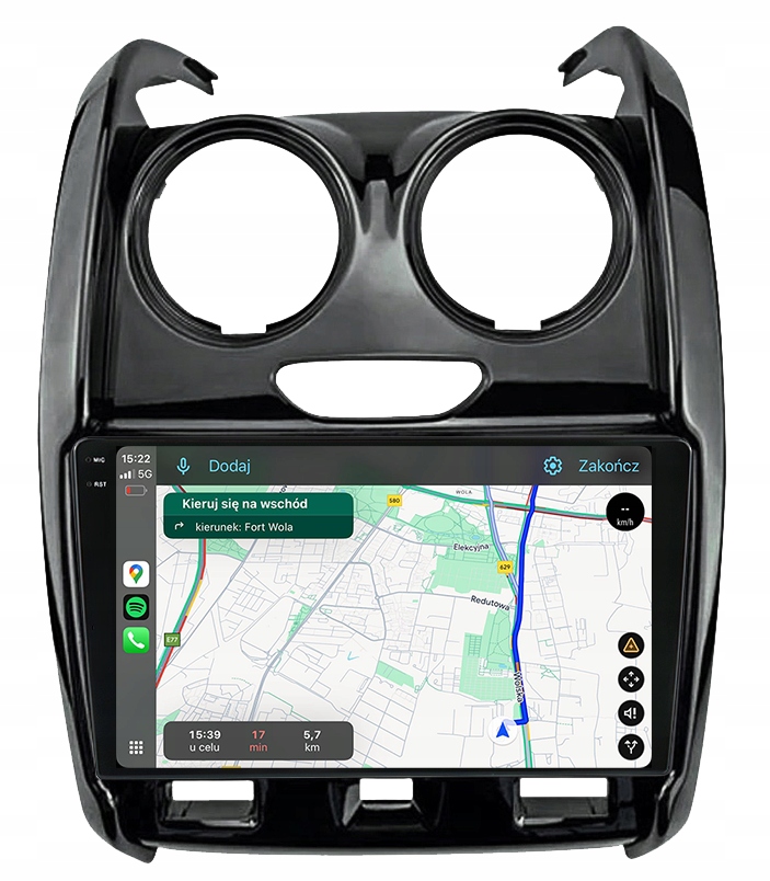 Dacia Duster Rádio Navigace Android 12GB/256GB 2K Qled