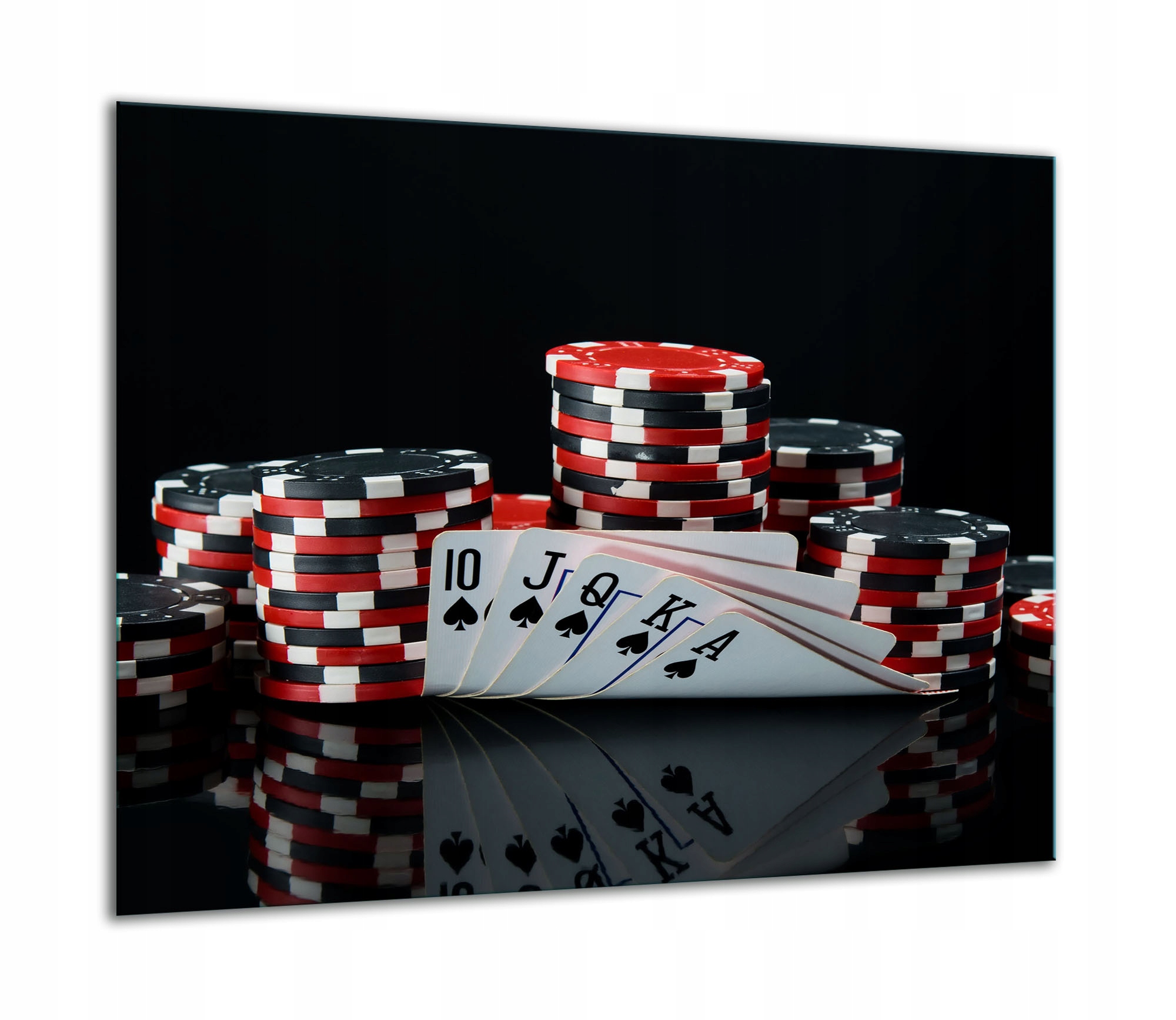 7v1 Skleněná Ochranná Deska Na Sporák 60x52 Poker