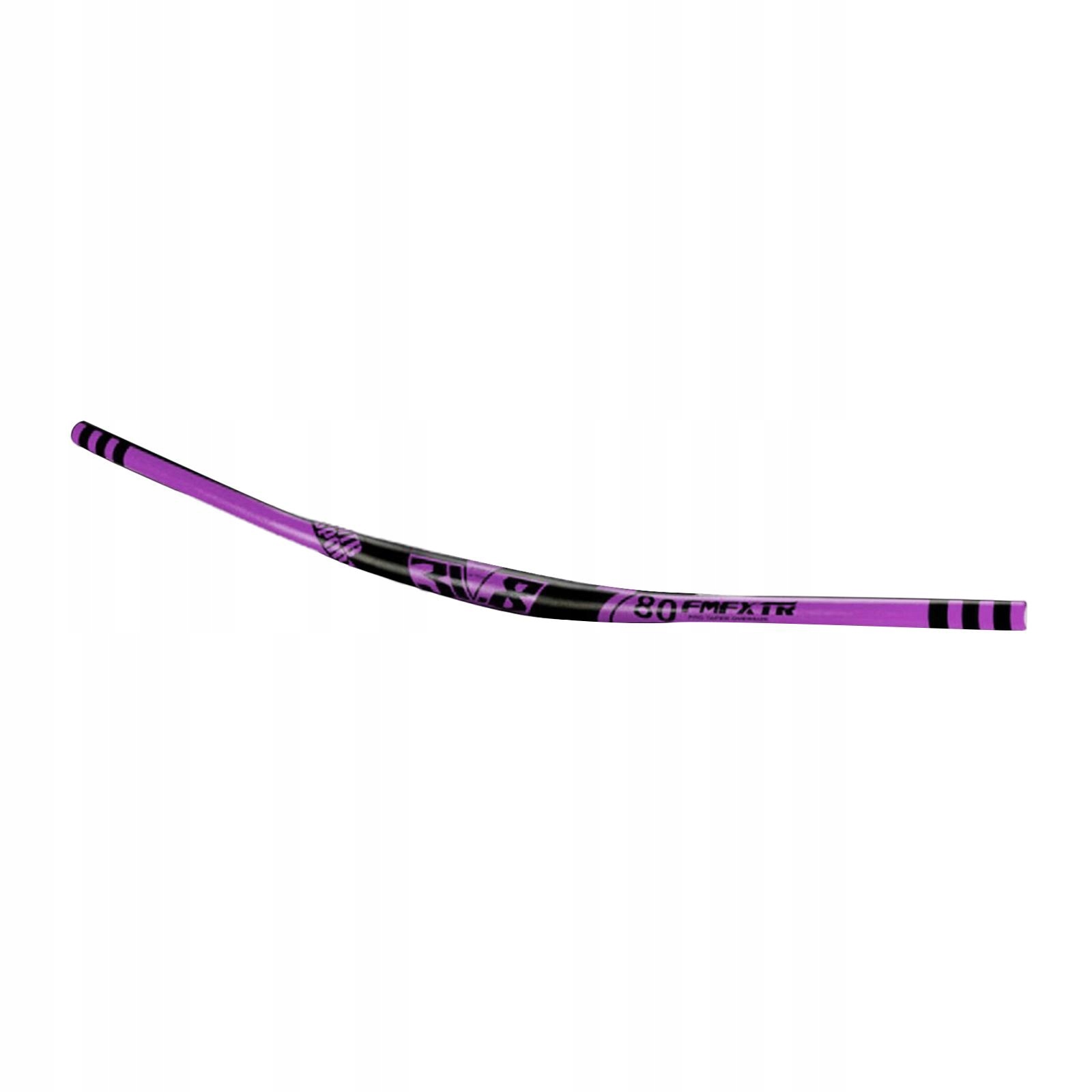 Ultralight Mountain Bike Handlebar Solid 31.8mm Riser Bar 780mm Fioletowy