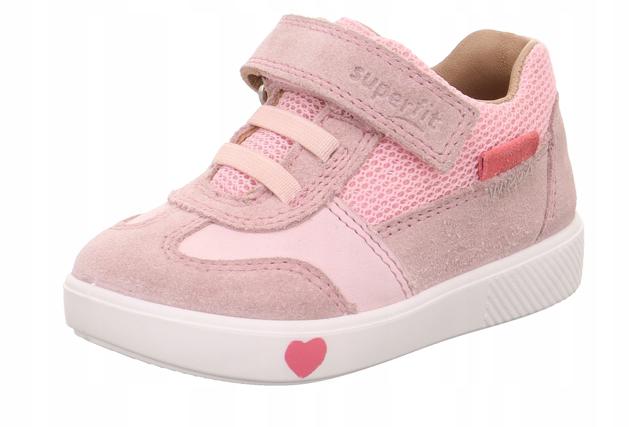 Sneakersy Półbuty Dziecięce Trampki Superfit Supies Rosa R.22
