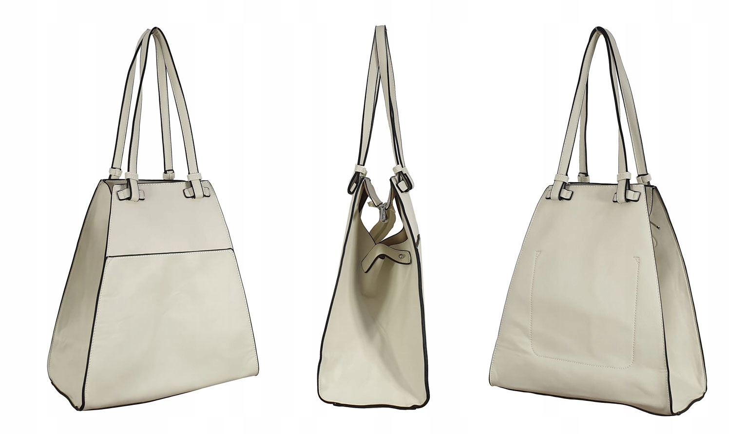

Torebka Shopper Bag Vivi Paris Skóra Worek Torba