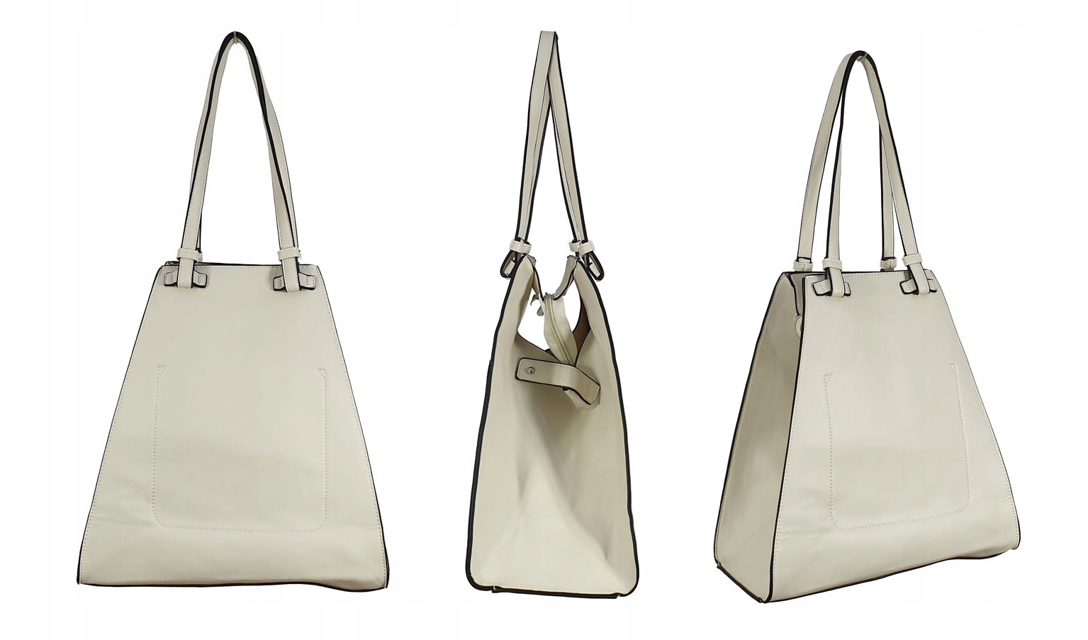 

Torebka Shopper Bag Vivi Paris Skóra Worek Torba
