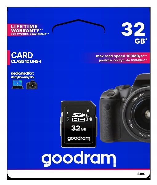 GoodRam SD Card Card 32GB класс 10 UHS
