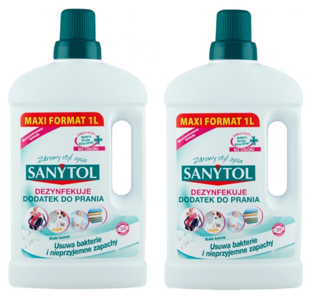 

Sanytol dezynfekujący dodatek do prania 2x1L
