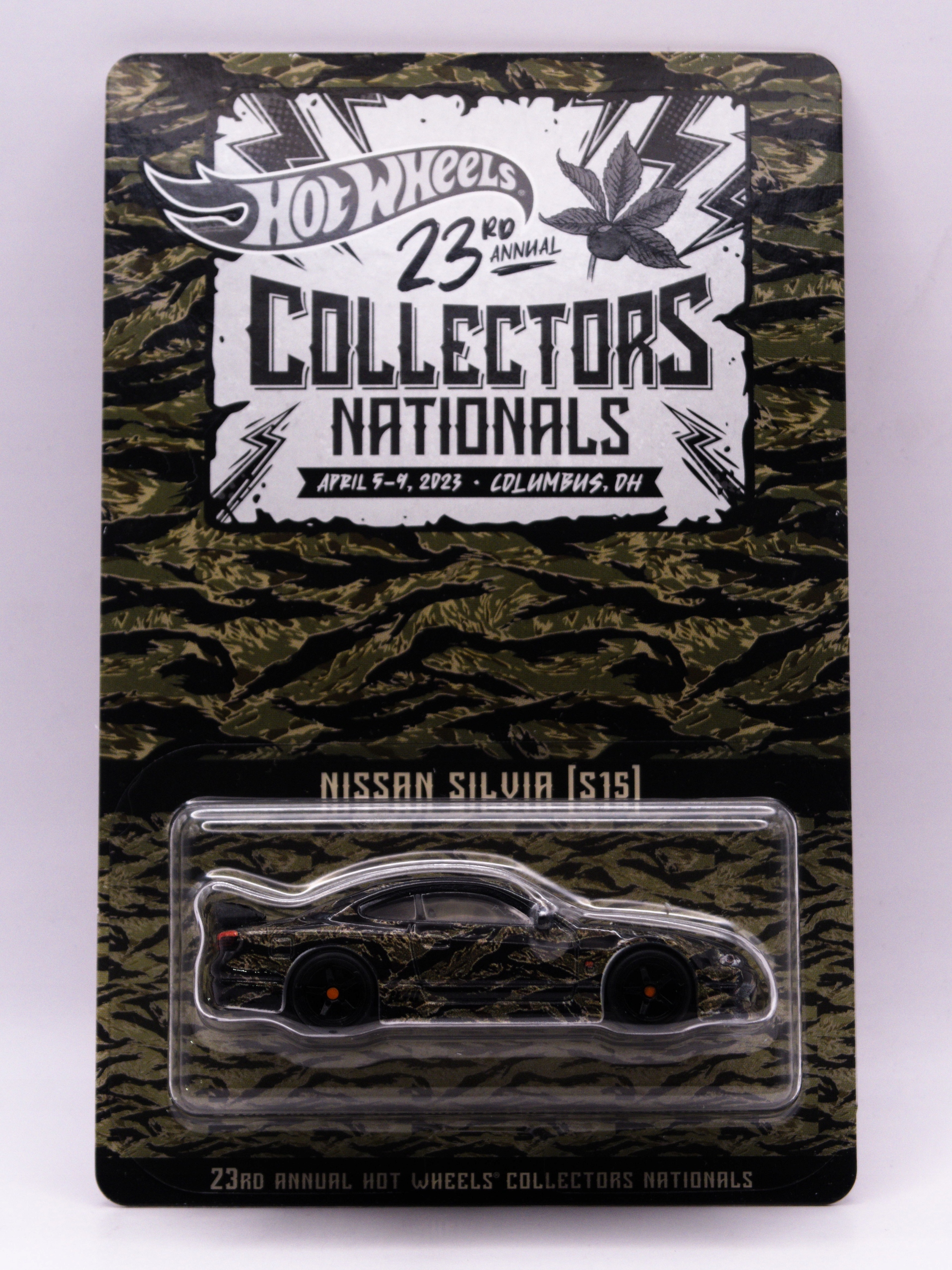 HOT WHEELS 23RD Convention Nissan Silvia S15 Camo #3959/5000
