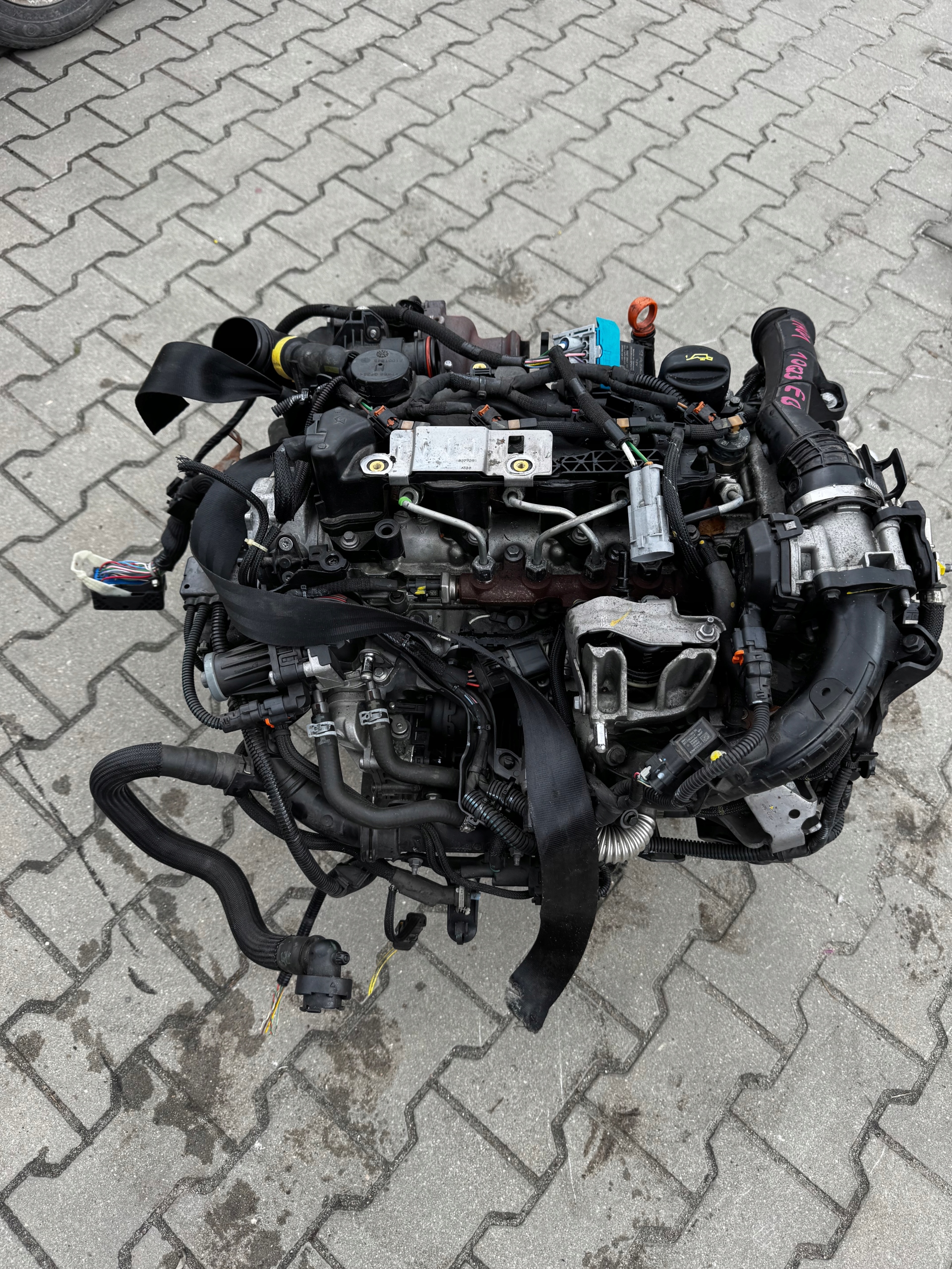 engine complete PEUGEOT CITROEN PSA YH01 10Q3EB